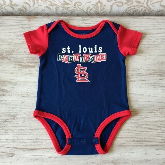 18 Month Baby Toddler St Louis Cardinals Onesie - Picture 1 of 5